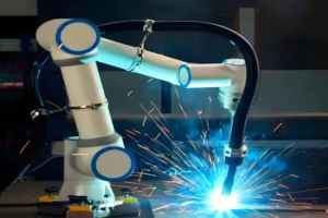 robotic welding machine choose industrial or collaborative
