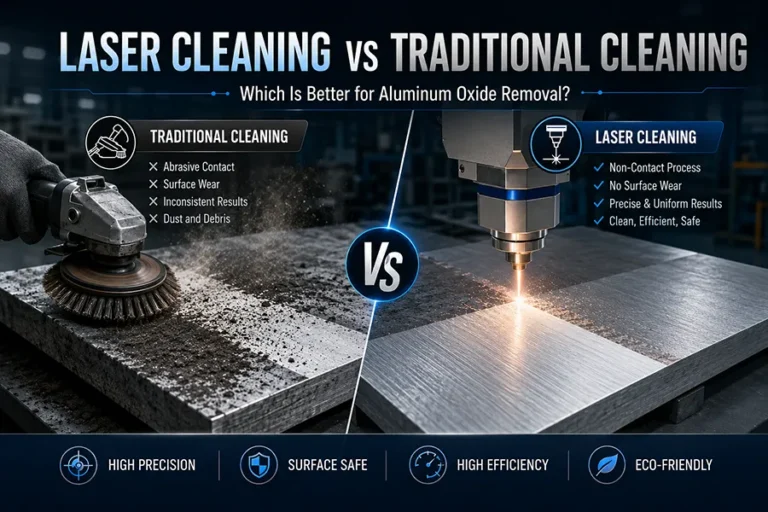 Laser Cleaning vs Traditional Cleaning for Aluminum Oxide Removal