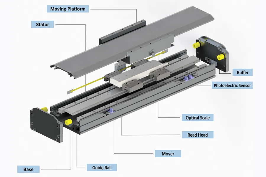 How Linear Motors Work: Working Principle, Structure and Applications